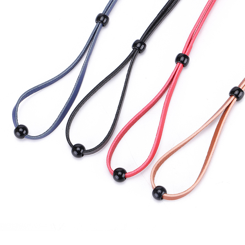 Cordão ajustável de couro pu p - Sunglass Retainer Cord avaliação e preço