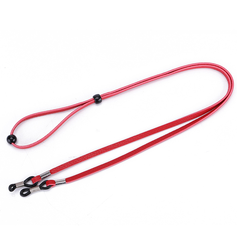 Cordão ajustável de couro pu p - Sunglass Retainer Cord avaliação e preço