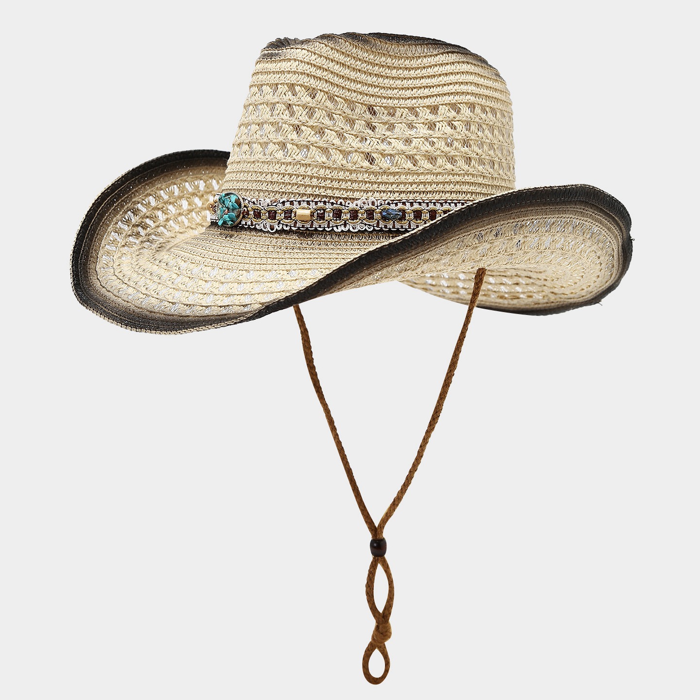 Chapéu de Cowboy Vintage de Pa - Bucket Hat Straw avaliação e preço