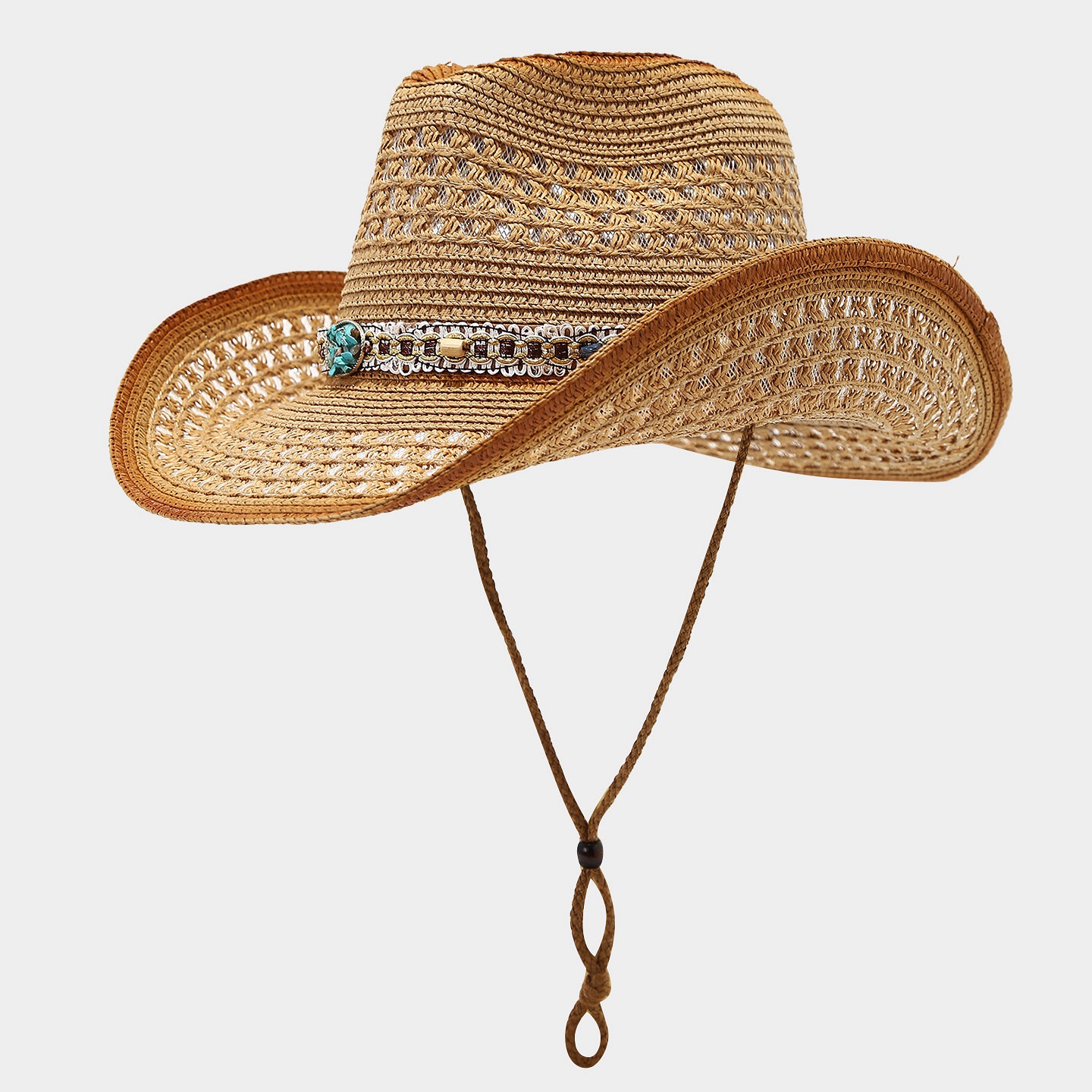 Chapéu de Cowboy Vintage de Pa - Bucket Hat Straw avaliação e preço
